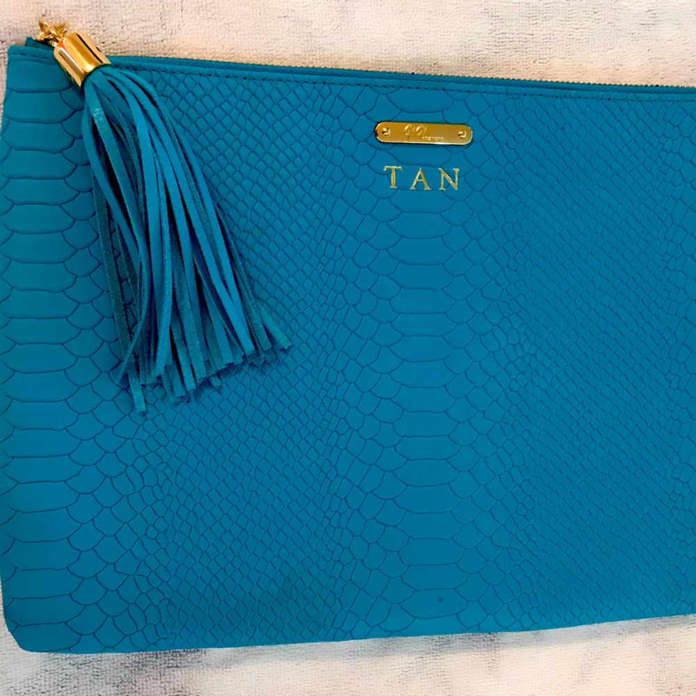 Turquoise GiGi New York Fashion Clutch